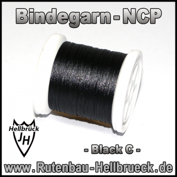 Bindegarn Nylon - NCP - Black - C - Vorfixiert